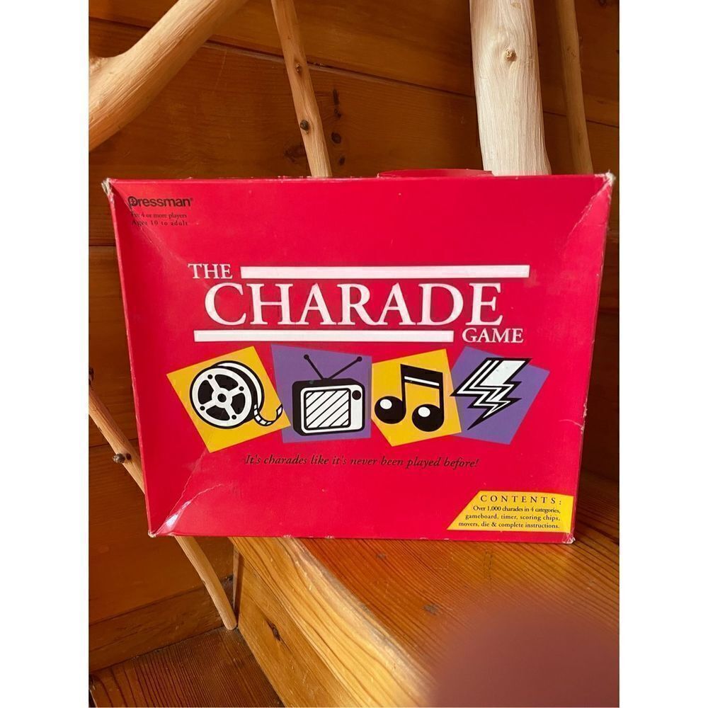 THE CHARADE GAME BY PRESSMAN